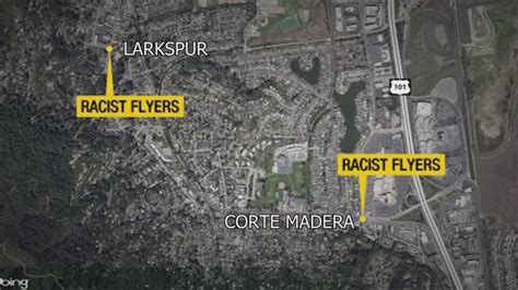 Racist flyers left in driveways in Corte Madera, Larkspur